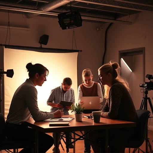 Equipo de Captura Creativa trabajando en un proyecto